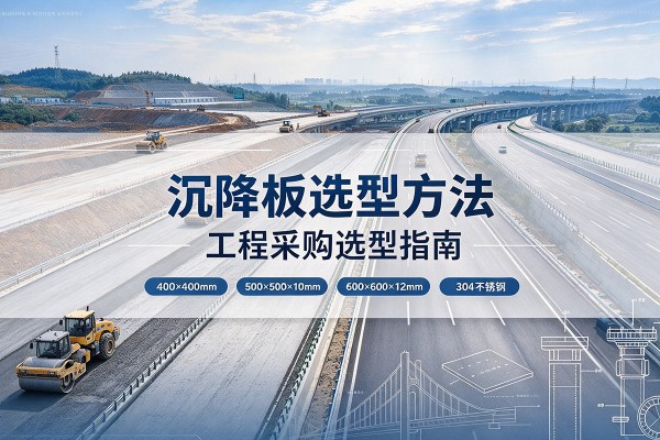 石城沉降板选择方法